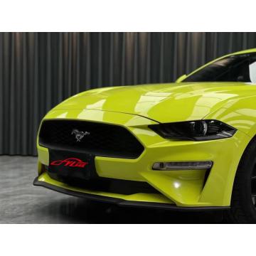 PET High Gloss Acid Green Car Vinyl