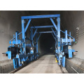 Carrello per cassaforma in acciaio per costruzioni in calcestruzzo a tunnel interno