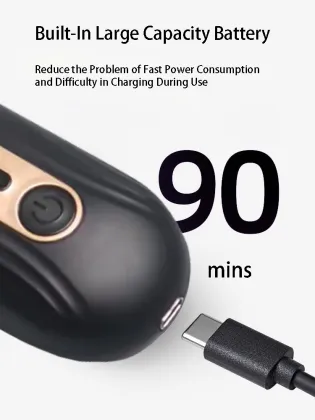 12-Speed Wireless Hair Straightener Comb with Negative Ions Technology