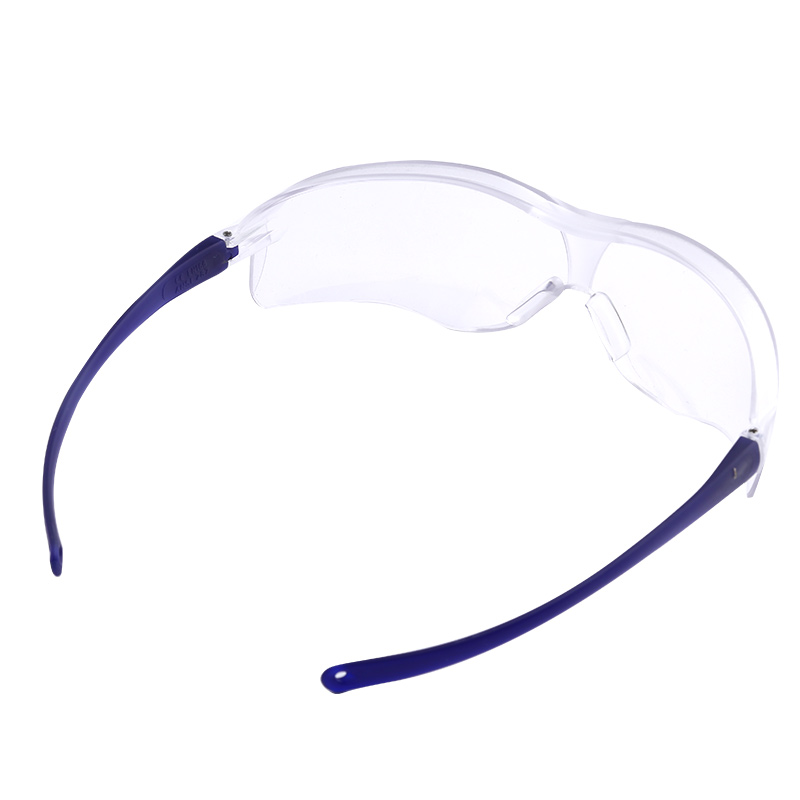 Anti-fog and anti-impact safety glasses