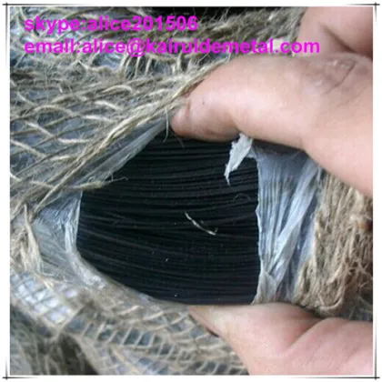 Black Annealed Wire Construction Iron Rod