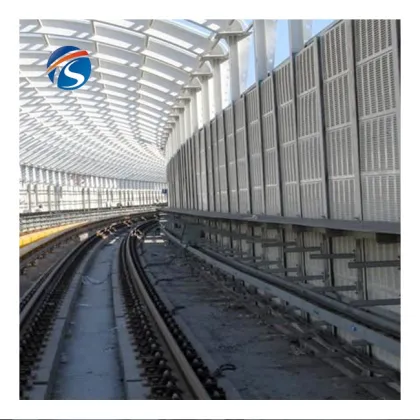Railway Noise Barrier Panels: Mass Loaded Vinyl Soundproofing