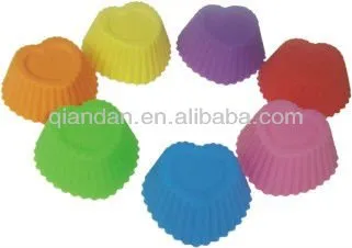 Silicone cake mould for cupcake