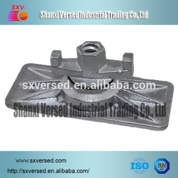 The steel formwork scaffolding part forged anchor plate