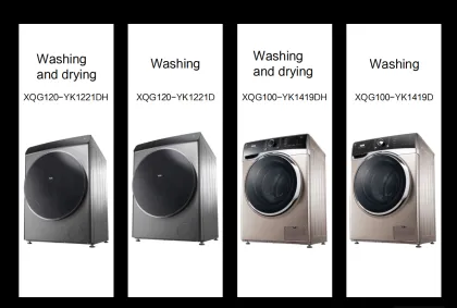 Large Capacity Smart Front Load Washing Machine