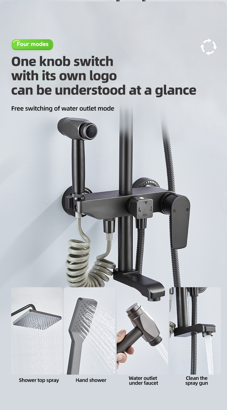 87605 silver shower panel