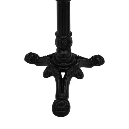 Cast Iron Three Claws with Adjustable Feet Solid Column Bar Table Base