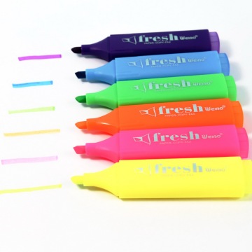 WEIBO High Quality Private Label Office School Marker Highlighter Pen