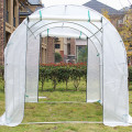 High Tunnel Galvanized Steel Frame Garden Greenhouse