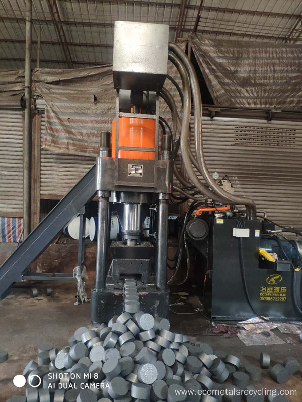 Hot-sale 630ton Metal Swarf Briquette Press Machine