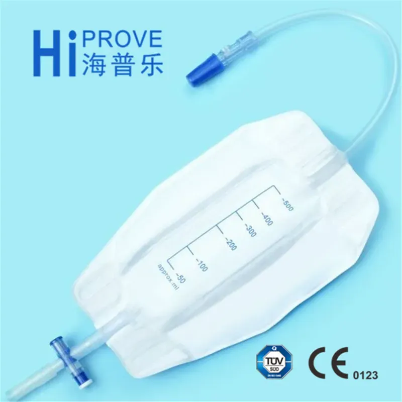 T Value Type Disposable Urinary Drainage Bag
