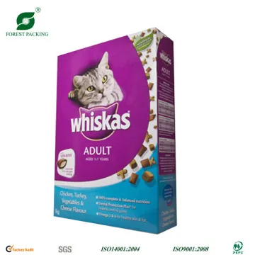 CAT FOOD PAPER BOX