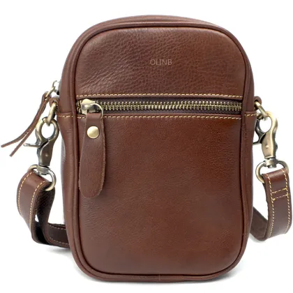 Fashion Men PU Leather Shoulder Bag For Men