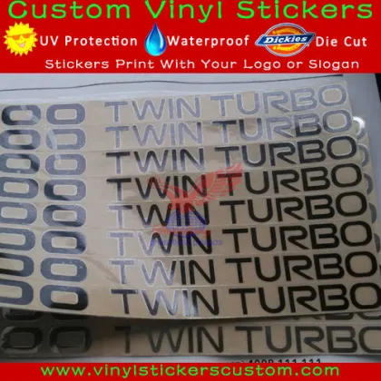 Custom Metal Heat Resistant Sticker