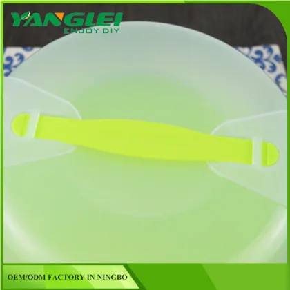 plastic folding box trolley plastic cake carrier cake box