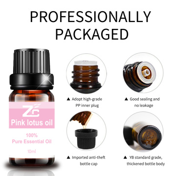 Pure Natural Pink Lotus Essential Oil for Skincare