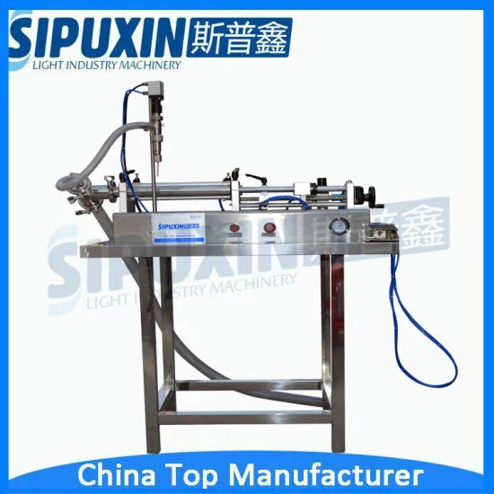 SPX Semi Automatic Liquid Filling Machine For Small Business