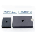 Flat round anisotropic disc ferrite magnets Y30BH