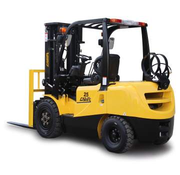 2.5 Ton Counterbalance Gas Forklift Truck with 35L Gas Tank