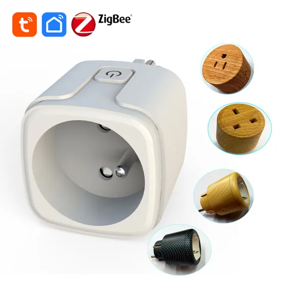 France Custom Tuya Zigbee Mesh Smart Plug with ESP Series Firmware Reset for 20A/16A No-Energy Monitor