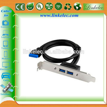 High speed 2 ports usb cable for computer data cable 3.0 cable usb