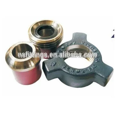 High pressure pipe fittings stainless steel fmc weco figure 200/206/400 hammer union for oil drilling