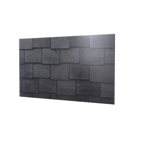 Stone Style 100W Lightweight Flexible Solar Panel - Decorative Renewable Energy Solution