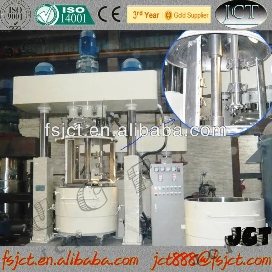 JCT Multifunctional Vacuum Chemical Mixer Disperser (QF-1000)
