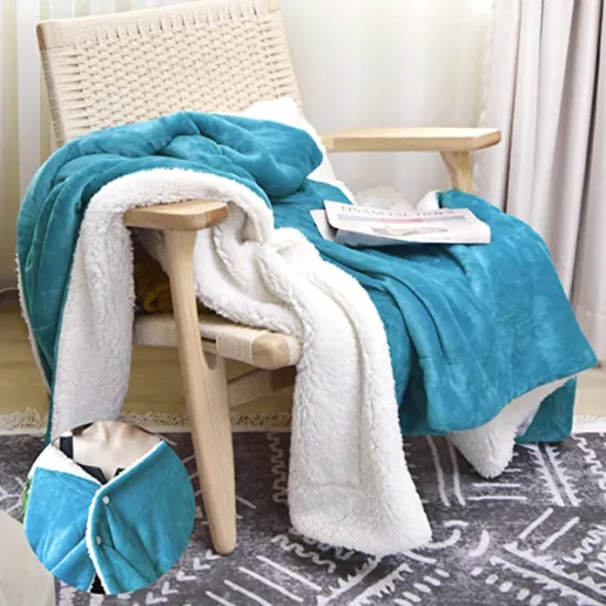 Hot sale customized soild oversized hoodie hooded blanket