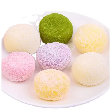 Japanese-Style Mochi with Ice Cream Fillings