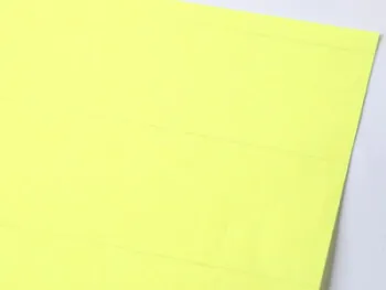 Yellow Heavy Duty Air Filter Paper