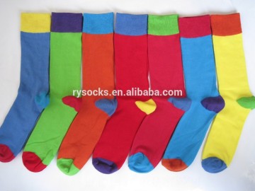 Men's Colorful Casual Cotton Socks