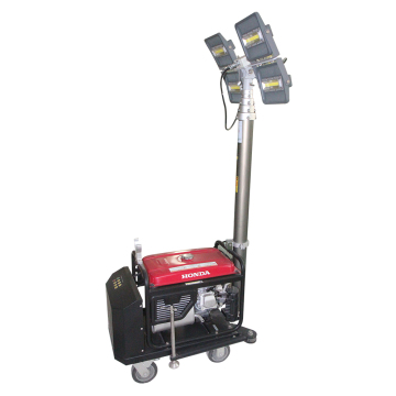 China LT-1000 Portable Telescopic LED Flood Lighting Truck Tower Mast Generator