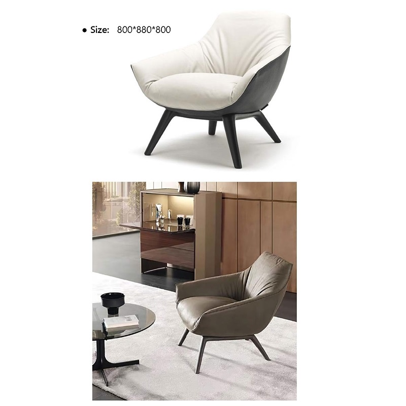 Modern Fashion Lounge Leather Chair