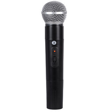 Wireless handheld microphone system