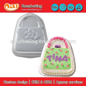 Lady's purse custom non-stick bake cake aluminum pan