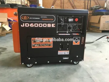 AC single phase air cooled 5kva silent diesel generator for European market