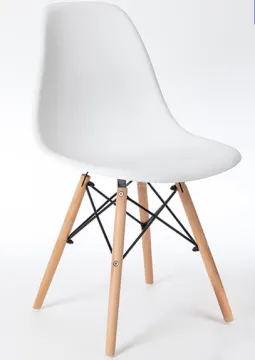 Nordic Style Furniture Dinning Chair with Wooden Legs