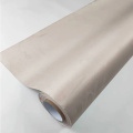 Gute dehnbare weiche beige Wildleder -Stoff Vinyl -Wrap