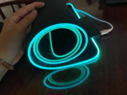 RGB Wireless Charging LED Mouse Pad with Logo