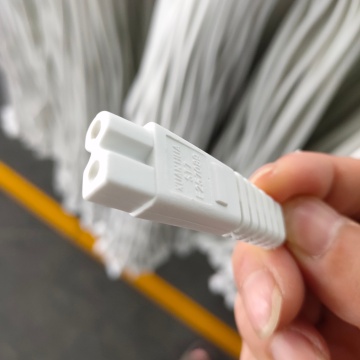 TV and LED Power Cord: IEC 60320 C8 Plug to C7 Polarized Receptacle Male to Female Extension Adapter Cable