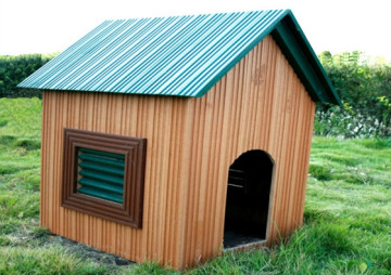 Outdoor Wpc Dog House Non-toxic Dog Kennel 