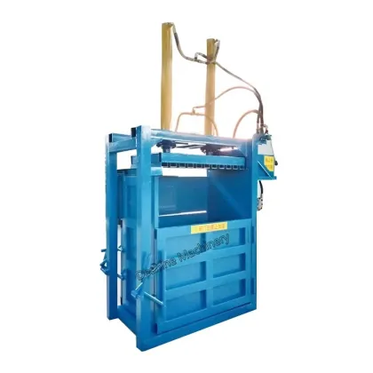 Hydraulic Textile Baler for Fabrics and Clothing Compaction in Recycling