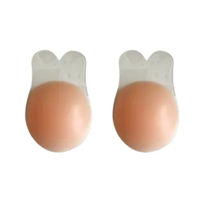 100% Silicone Sticky Bra Adhesive Lift-Up Bra Strapless Invisible Bra