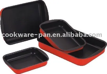 Middle east new product rectangular tray set Cake Pan