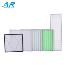 Filtro de marco de aluminio de malla prefiltrado de panel plegable