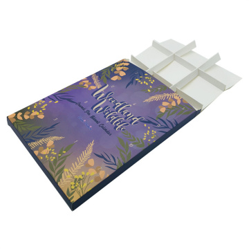 Ramadan Chocolate Calendar Boxes with Discounts: Self-Erecting Board Ivory AI PDF Templates for Businesses