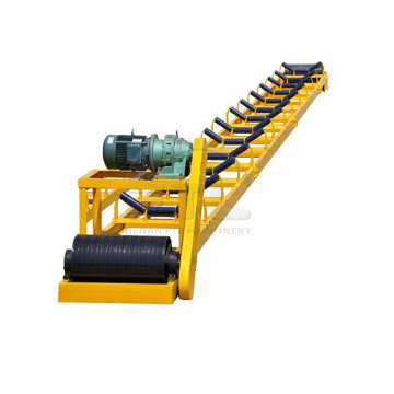Inclined Rubber Belt Conveyor: Affordable Solutions for Stone Crushing, Mining & Construction Industries