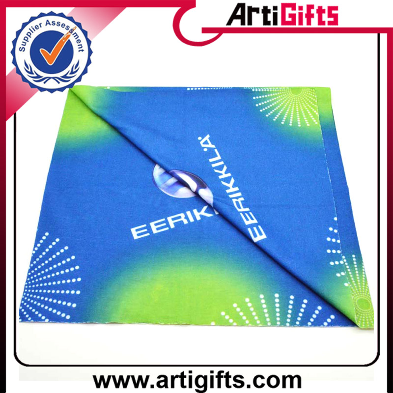 Multifunctional Promotion Polyester Bandana with Two Colors Printing