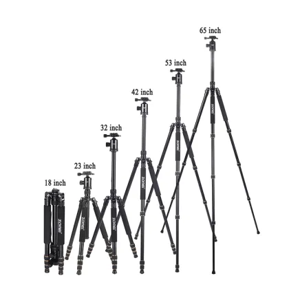 ZOMEI Aluminum Camera Tripod for SLR and Projector